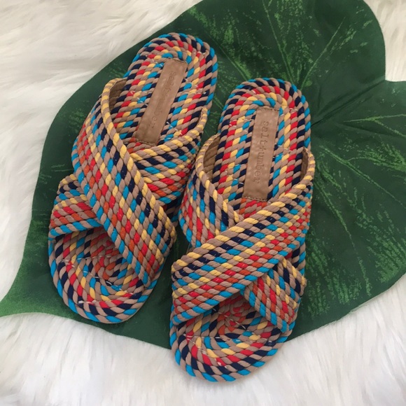 Salt Water Sandals by Hoy Shoes - NEW IN BOX Salt Water Rope Woven Slides Size 6